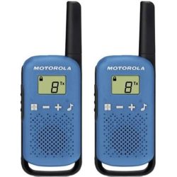 Motorola T42 adó-vevő készülék, kék Motorola T42 adó-vevő készülék, kék