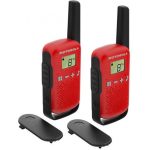 Motorola T42 adó-vevő készülék, piros