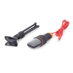 Gembird MIC-D-03 tripod aztali mikrofon fekete Gembird MIC-D-03 tripod aztali mikrofon fekete
