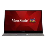   ViewSonic TD1655 Portable 15.6" touchscreen IPS LED hordozható monitor fekete + tok