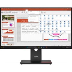 Lenovo ThinkVision T27-40 27" IPS LED monitor fekete 120Hz (USB-C: 15W) Lenovo ThinkVision T27-40 27" IPS LED monitor fekete 120Hz (USB-C: 15W)