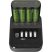 GP Batteries Pro P461 AA/AAA NiMH akkumulátor töltő zöld-fekete GP Batteries Pro P461 AA/AAA NiMH akkumulátor töltő zöld-fekete