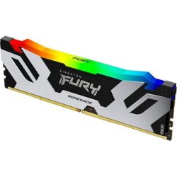 Kingston FURY Renegade 16GB 6400MT/s DDR5 memória CL32 ezüst RGB Kingston FURY Renegade 16GB 6400MT/s DDR5 memória CL32 ezüst RGB