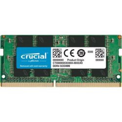 Crucial 8GB 3200MT/s DDR4 - SODIMM memória CL22 Crucial 8GB 3200MT/s DDR4 - SODIMM memória CL22