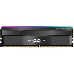 Silicon Power XPOWER Zenith RGB 8GB 3200MT/s DDR4 memória CL16 fekete RGB Silicon Power XPOWER Zenith RGB 8GB 3200MT/s DDR4 memória CL16 fekete RGB