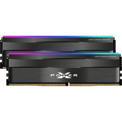 Silicon Power XPOWER Zenith RGB 16GB 3200MT/s DDR4 memória CL16 Kit of 2 szürke RGB Silicon Power XPOWER Zenith RGB 16GB 3200MT/s DDR4 memória CL16 Kit of 2 szürke RGB