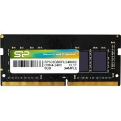Silicon Power 8GB 2400MT/s DDR4 - SODIMM memória CL17 fekete Silicon Power 8GB 2400MT/s DDR4 - SODIMM memória CL17 fekete