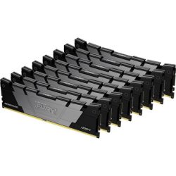 Kingston 256GB 3200MT/s DDR4 CL16 DIMM (Kit of 8) FURY Renegade Black Kingston 256GB 3200MT/s DDR4 CL16 DIMM (Kit of 8) FURY Renegade Black