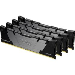 Kingston 32GB 3600MT/s DDR4 CL16 DIMM (Kit of 4) FURY Renegade Black Kingston 32GB 3600MT/s DDR4 CL16 DIMM (Kit of 4) FURY Renegade Black