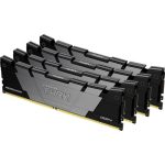   Kingston 128GB 3600MT/s DDR4 CL18 DIMM (Kit of 4) FURY Renegade Black