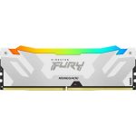   Kingston 16GB 8000MT/s DDR5 CL38 DIMM FURY Renegade RGB White XMP