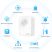 TP-Link Tapo H100 IoT HUB Wi-Fi okosotthon vezérlő fehér TP-Link Tapo H100 IoT HUB Wi-Fi okosotthon vezérlő fehér
