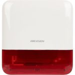   HikVision AX Pro Wireless External Sounder (868MHz) Wi-Fi riasztó sziréna fehér-narancssárga