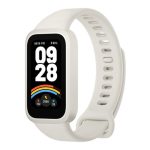   XIAOMI Smart Band 9 Active bluetooth okoskarkötő (v5.3, aktivitásmérő, alvásmonitor, 50 sport mód, vízálló) BÉZS