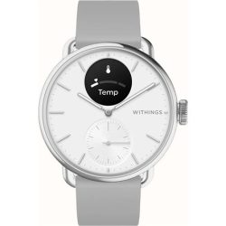 Withings HWA11-model 3 ScanWatch Light 37mm fehér okosóra Withings HWA11-model 3 ScanWatch Light 37mm fehér okosóra